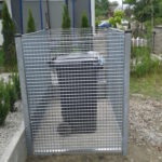 Zabudowa z kraty zgrzewanej oczko 30x32