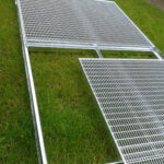 Wycieraczka 200x100 - jeden osadnik + dwie kraty